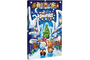 ‎Smarties - Nestlé Chocolats de Noël - Calendrier de l'Avent chocolat au lait - 223 g