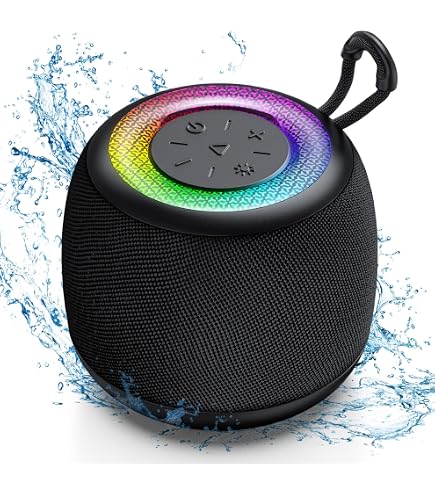 Enceinte Bluetooth Portable Aowoka Avec Lumières LED - Parfaite Pour Vos Sorties Et Moments En Plein Air - 10