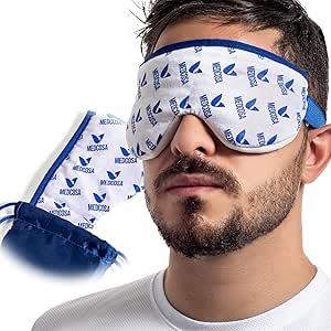 Maschera Riscaldata USB Per Occhi Secchi KOVNLO - Lavabile Con Semi Di Lino E Timer Intelligente - 4