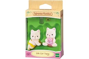 Sylvanian Families - 05082 - Silk Cat Twins Mini muñecas y Accesorio(EPI)