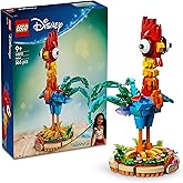 LEGO Disney Priness Moana 2 Heihei 43272 &ndash; 9 Yaş ve &Uuml;zeri &Ccedil;ocuklar i&ccedil;in D&ouml;nd&uuml;r&uuml;lebilir Baş ve Kanatları Olan Tavuk Fig&uuml;r&uuml; İ&ccedil;e