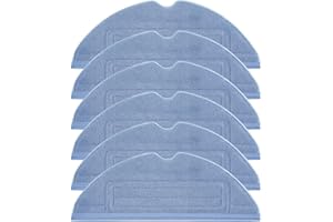 MOSOTON 6 Piezas de Repuesto Cubierta Paños Trapeador Paño para Xiaomi Roborock S7 S7 + S7Plus S7 MaxV S7 MaxV Plus S7 MaxV Ultra S7 Pro Ultra T7 T7 + T7S T7S + Aspiradora