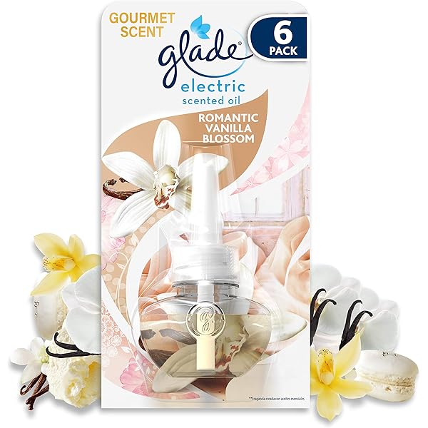 Glade Electric Refill Vanilla Blossom Scented Oil Plugin 20ml Pack Of 6 Amazon Ae