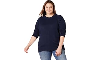 Amazon Essentials Women's Regular-Fit Soft Touch Long-Sleeve Crewneck Jumper