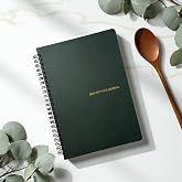 Fark Tanıtım 12 Haftalık A5 Beslenme ve Kilo Takip Planlayıcı Defter | Spiralli, Suni Deri Kapaklı, G&uuml;nl&uuml;k ve Haftalık Takip 