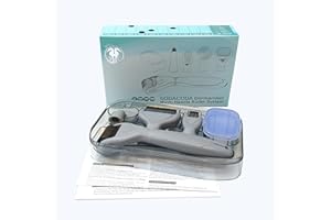 Sodacoda Derma Roller Set 6 in 1 - Microaghi in Titanio per Anti-Age, Acne, Rughe