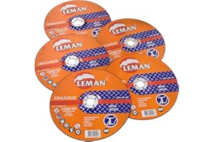 Leman 233049.05 - Disco corte metal (230 x 2,5 mm)