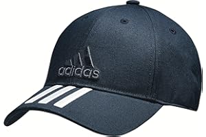 adidas Kid's Six-Panel Classic 3-Stripes Cap, Collegiate Navy/White, One Size