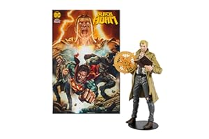 McFarlane Zabawki - DC Direct 17 cm figurka z komiksem - czarny ADAM WV1 - John Constantine