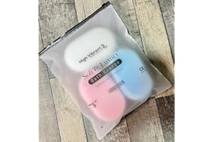 HIGH VIBRANT Luxury Bath Sponges Pack of 3 – Soft Exfoliating Sponge for Body, Multipurpose Shower Sponges for Women & Bath Sponges for Adults & Men, High-Absorbent Massage Body Sponge