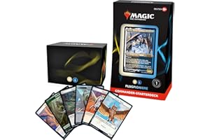 Magic: The Gathering Commander-Starter-Deck – Flugpioniere (weiß-blau) (German Version)