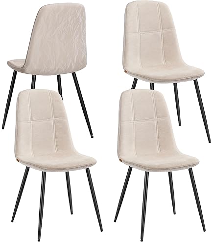 VASAGLE Esstisch Esszimmertisch, Küchentisch, 70 x 110 x 77 cm, für 4