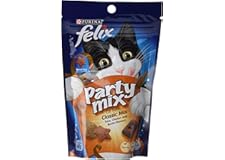 Purina Felix Party Mix Classic Mix Cat Treats 60g(Pack of 1)