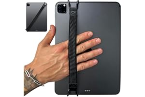 MyGadget Uchwyt na tablet – uniwersalny uchwyt ręczny [ 6,3" do 11" ] – pasek na rękę m. in. do Apple iPad Air/Pro, Samsung Galaxy Tab, Kindle Paperwhite