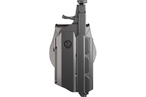 Orpaz T40 Adjustable and Modular G45 Holster Compatible with OWB Glock 45 Holder with Light/Laser/Sight/Optics - Will Secure Your Handgun with a Tactical Appearance