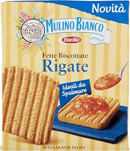 Mulino Bianco Fette Biscottate Rigate 315 g