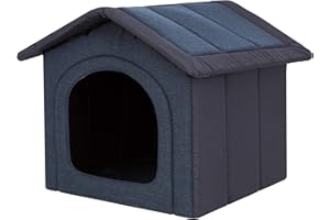 PillowPrim Buda dla Psa i Kota XXL - Legowisko 70 x 60 cm, Granatowa