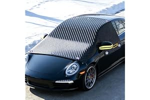 ‎MAXEE Maxee Frontscheibenabdeckung Winter, Windschutzscheibenabdeckung Auto 10 Magnet, Türgriffe abdecken, Scheibenabdeckung Abdeckung Auto Frontscheibe Für Die Gegen, Schnee - Neu