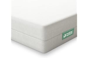 Mother Nurture Eco Fibre Cot Bed Mattress (140 x 70 x 10 cm) Breathable Baby Cot Bed Mattress for Comfy Night’s Sleep, Reversible and Hypoallergenic with Removable Cover for Easy Clean, BSI Tested