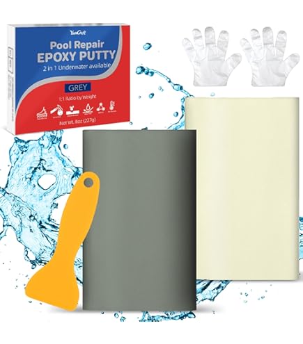 Stucco Epossidico Riparazione Rapida 280g - Per Piscina, Metallo, Plastica | Indurimento In 30 Minuti - Foto 6