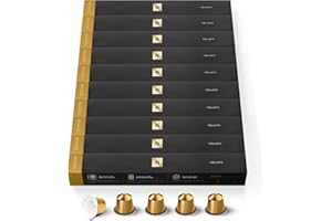 ‎NESPRESSO NESPRESSO ORIGINAL Volluto, Espresso mit mittlerer Röstung, Kompatibel mit ORIGINAL Kaffeemaschinen, Kapsel Set aus 100 Kaffeekapseln