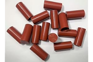 DEXIERP Capuchon d'extrémité Plat de Force de Protection pour 16 mm 5/8 Pouces de diamètre extérieur (Paquet de 15)