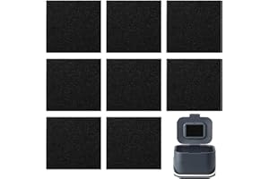 JILAN 8 Pcs Joseph Compost Bin Carbon Odour Filter Compatible with Joseph Joseph Food Waste Caddy Odour Filter for J&J Kitchen Compost Bin Food Waste Caddy