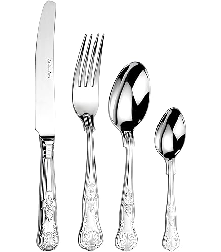 Arthur Price Every Day 58-Piece Kings 8-Person Canteen Set