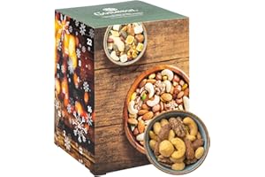 Corasol Premium Nuss-Mix Adventskalender mit 24 verschiedene Nussmischungen zum Knabbern & Snacken (720 g)