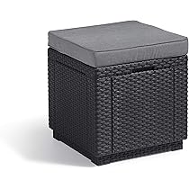 SONGMICS Balkonmeubilair, tuinset, gemaakt van PE polyrattan