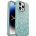 OtterBox Symmetry+ Case for iPhone 14 Pro with MagSafe, Shockproof, Drop proof, Protective Thin Case, 3x Tested to Military Standard, Antimicrobial Protection, Feathers/Ferns