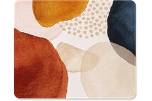 ITNRSIIET Tapis de Souris Gaming Tapis Souris avec Bord Cousu et Base en Caoutchouc Antidérapante, Surface Spéciale Texturée Résistant à Usure, 260 x 210mm Epaisseur 3mm,Art Abstrait