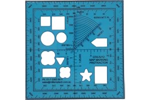 MTT PL Map Marking Protractors