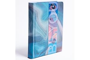 BE YOU Color Iceberg Small, Diario Scuola 2024-2025, Agenda 12 Mesi Datata, Formato Easy 12,5cm x 16,5cm, Diario con Sticker e Segnalibro, Colore Azzurro