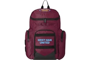 FOCO Offiziell lizenzierter West Ham United FC Football Explorer Rucksack, West Ham United FC, One size