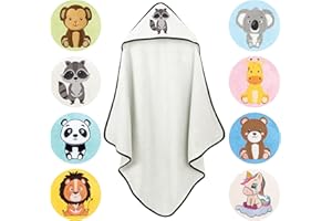 LAYNENBURG Ręcznik kąpielowy premium z kapturem dla niemowląt – ręcznik kąpielowy ze 100% bawełny – Oeko Tex – ręcznik z kapturem dla noworodków i dzieci – ręcznik kąpielowy, dla dziewczynek, chłopców