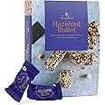 Loyka Hazelnut Bullets - 14 pcs | Premium Chocolate Gift Hamper | Choco & Nut Dryfruit Delicacy | Roasted Hazelnuts (45%), Dark Choco & Salted Caramel | Any-time snack