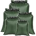 Dry Bags Waterproof Set 3-/5-Pack, Ultralight Waterproof Bags Small Stuff Sack Water Proof Bag Dry Packs, Outdoor Dry Sacks Keep Gears Dry for Backpacking, Hiking, Boating, Camping, Kayaking, Travel