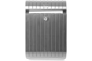 TATAY Mailbox Piccolo, modern design, anthracite grey, made of resistant plastic, anti-UV, easy to maintain, ideal for installation in both single-family homes and communities.