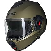Nolan N120-1 Classico Mobile &Ccedil;enesi Arkaya A&ccedil;ılan Motosiklet Kaskı Mat Kahverengi 315 XL
