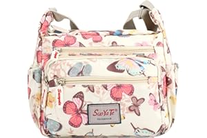 Simcat Shoulder Handbags for Women- Crossbody Nylon Bag with Multi Pockets Messenger Bags for Women Large Capacity Bag Suit for Women Wife Mum