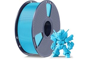 SUNLU High Speed PLA Meta Filament, 1KG PLA 3D Filament 1,75mm, Plus Résistant, Précision Dimensionnelle +/- 0.02mm, Compatible avec les Imprimantes 3D FDM, Bobine de 1KG (2.2lbs), Bleu Ciel