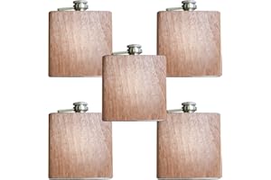 Pixelstudio Flachmann Holz 5 Stück