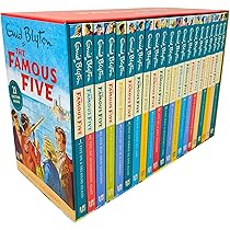 Famous Five X 21 Series Books Box Set Pack Collection - Enid