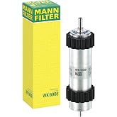 MANN-FILTER, WK 6008 Fuel Filter | For cars, fuel system protection, injector protection, clean fuel, original OE quality
