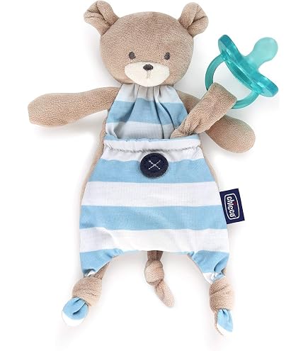 Mini doudou chien attache sucette Doudou et compagnie - idée cadeau de naissance