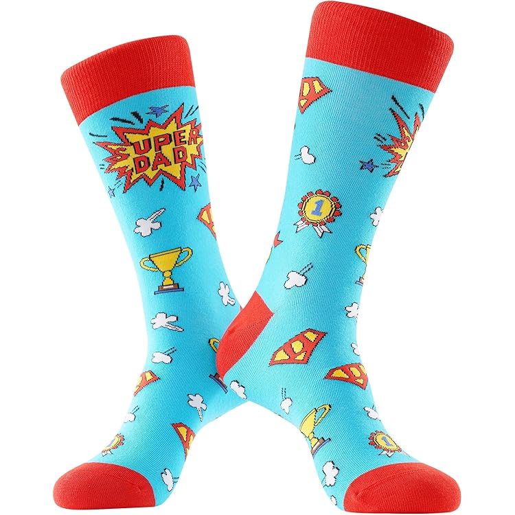 1 Coppia Di Calzini Divertenti, Regali Originali Per Uomo Pap&agrave;