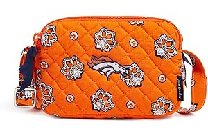 Vera Bradley Damen Cotton NFL Small Stadium Crossbody Bag (Multiple Teams Available) Umhängetasche