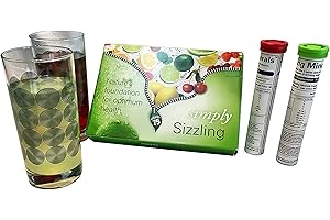 SIMPLY NATURALS Simply Natural Pure Plant Derived Sizzling Minerals (Cherry Berry + Lemon/Lime Flavour)