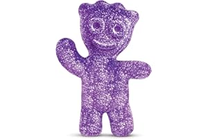 iscream Sour Patch Mini-Kissen für Kinder, geprägt, 21,6 x 15,9 cm, Violett
